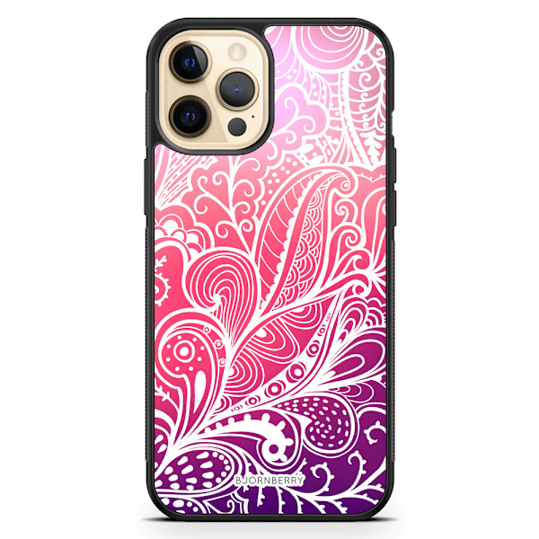 Bjornberry Hårdskal iPhone 12 Pro Max - Färgglada Blommor