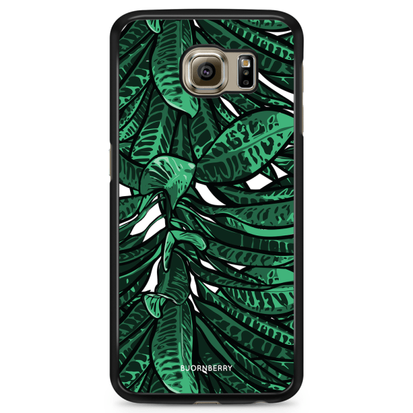 Bjornberry Skal Samsung Galaxy S6 Edge - Tropiska Löv