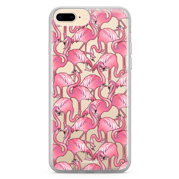 Bjornberry Skal Hybrid iPhone 7 Plus - Flamingos