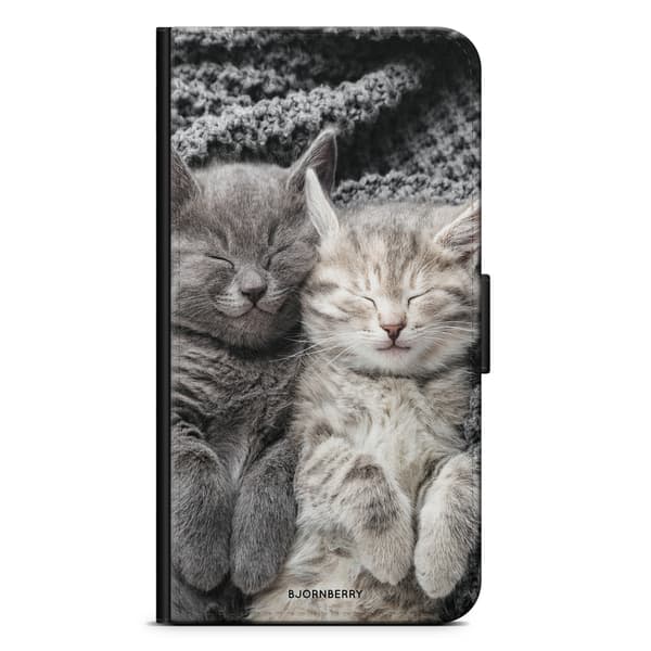 Bjornberry Plånboksfodral Sony Xperia 10 - Vilande Katter