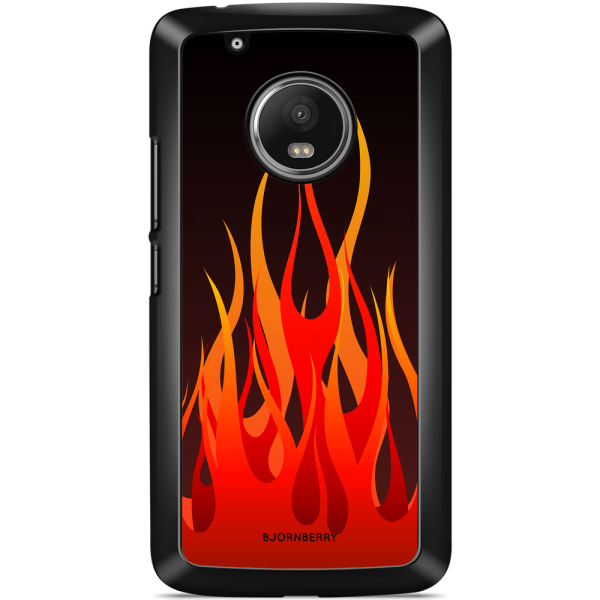 Bjornberry Skal Moto G5 Plus - Flames