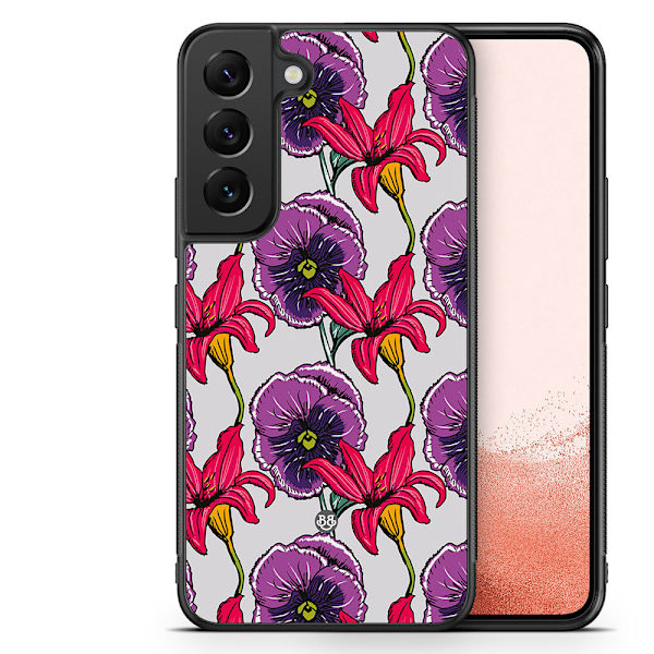 Bjornberry Skal Samsung Galaxy S22 Plus 5G -Blommor