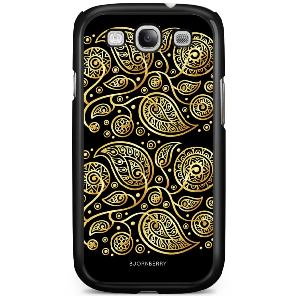 Bjornberry Skal Samsung Galaxy S3 Mini - Guld Blommor
