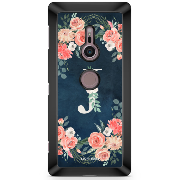 Bjornberry Sony Xperia XZ2 Skal - Monogram J