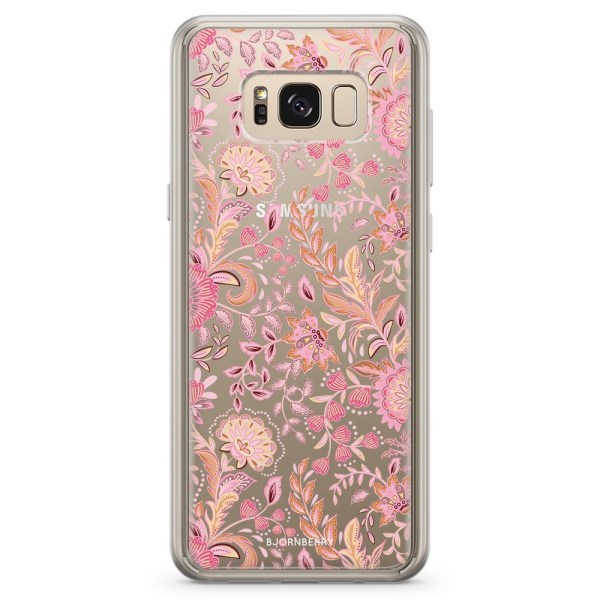 Bjornberry Skal Hybrid Samsung Galaxy S8+ - Fantasy Flowers