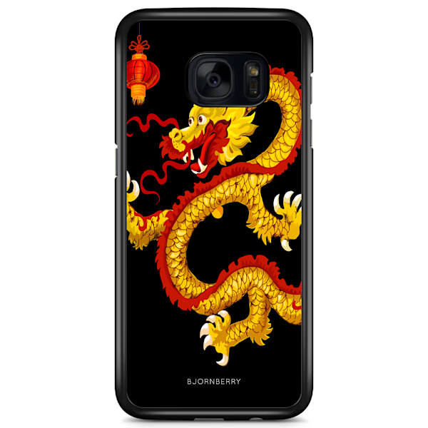 Bjornberry Skal Samsung Galaxy S7 - Gul Drake