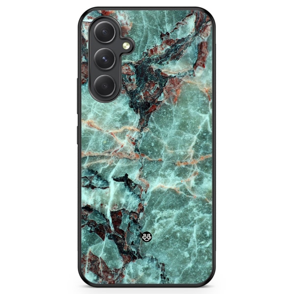 Bjornberry Skal Samsung Galaxy A54 5G -Grön Marmor