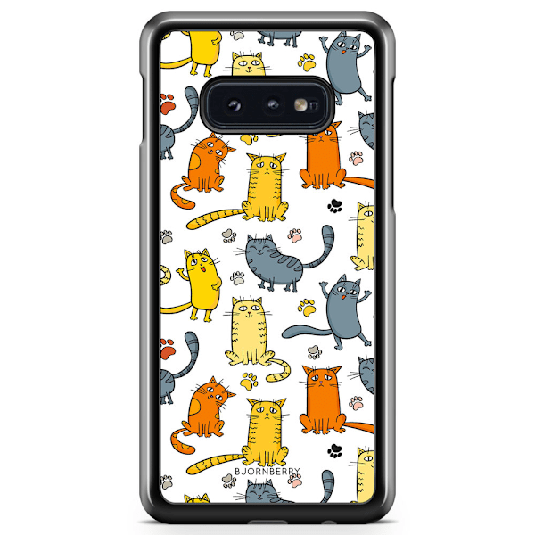 Bjornberry Skal Samsung Galaxy S10e - Kattmönster