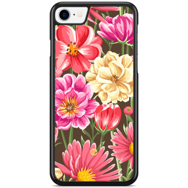 Bjornberry Skal iPhone SE (2020) - Sömlösa Blommor
