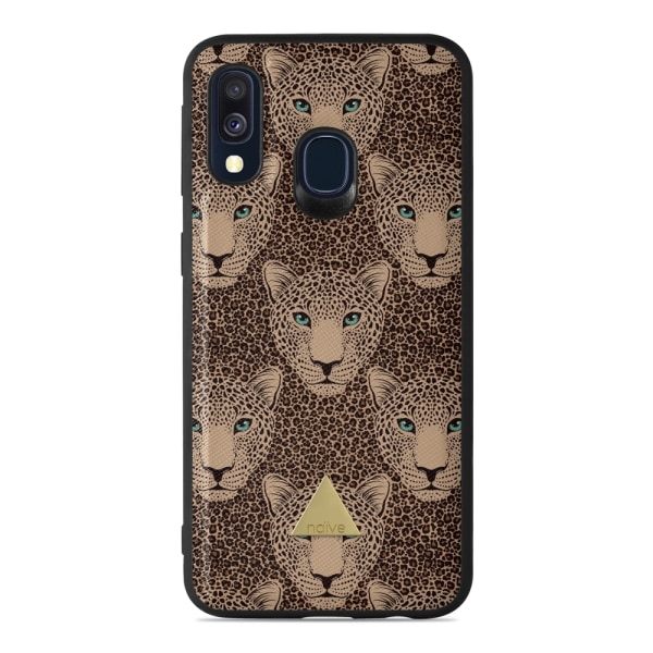 Naive Samsung Galaxy A40 (2019) Skal - Leopard