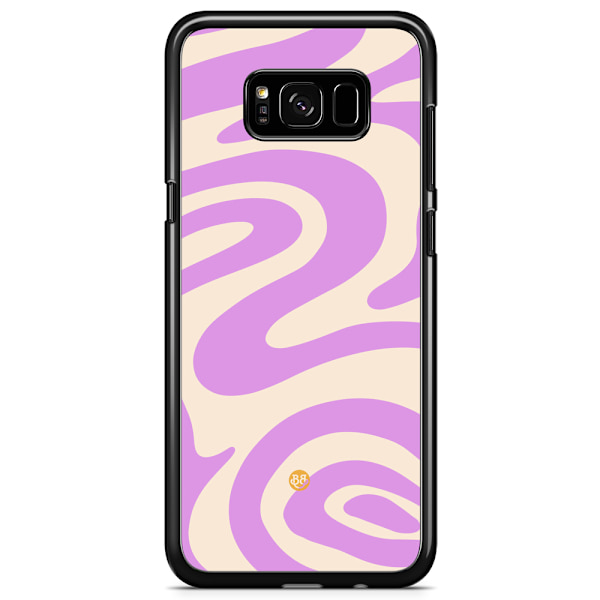 Bjornberry Skal Samsung Galaxy S8 Plus - Lila 70-tal