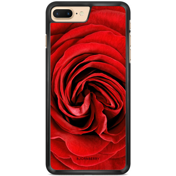 Bjornberry Skal iPhone 7 Plus - Röd Ros