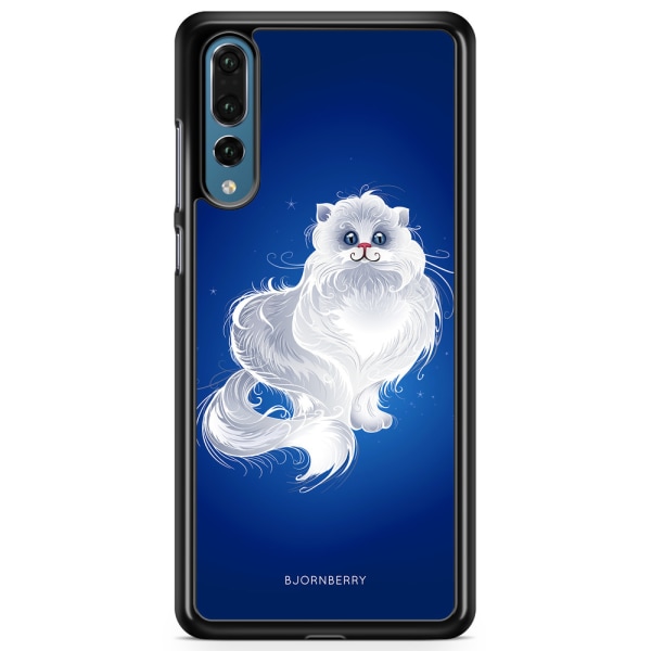 Bjornberry Skal Huawei P20 Pro - Vit Katt