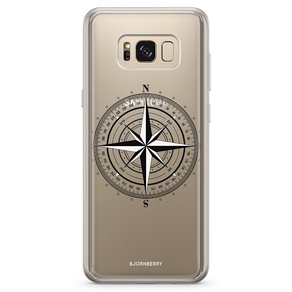 Bjornberry Skal Hybrid Samsung Galaxy S8+ - Kompass