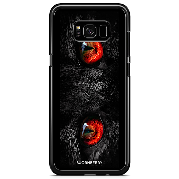 Bjornberry Skal Samsung Galaxy S8 Plus - Röda Kattögon