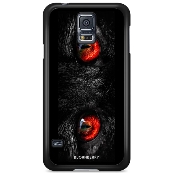 Bjornberry Skal Samsung Galaxy S5/S5 NEO - Röda Kattögon