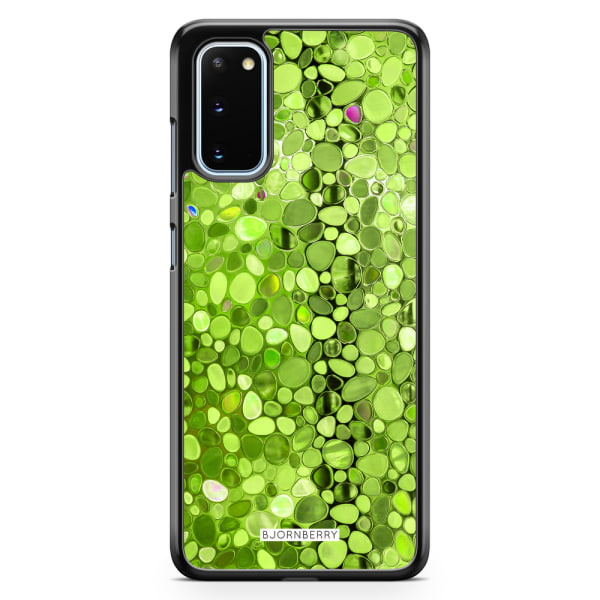 Bjornberry Skal Samsung Galaxy S20 FE - Stained Glass Grön
