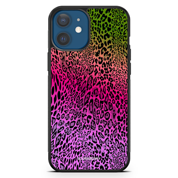 Bjornberry Hårdskal iPhone 12 - Gradient Leopard