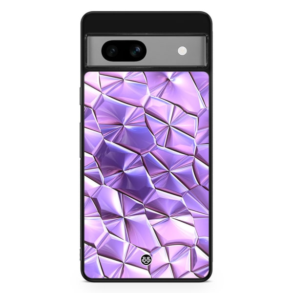 Bjornberry Google Pixel 7a Skal - Purple Crystal