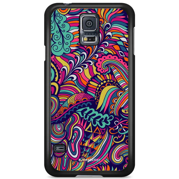 Bjornberry Skal Samsung Galaxy S5/S5 NEO - Abstract Floral