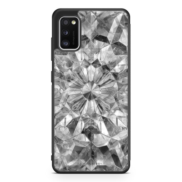 Bjornberry Skal Samsung Galaxy A41 - Grå Kristaller