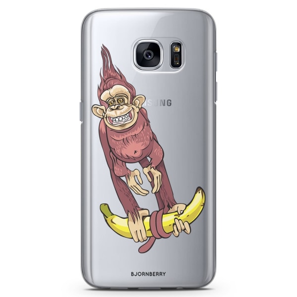 Bjornberry Samsung Galaxy S7 TPU Skal - Apa
