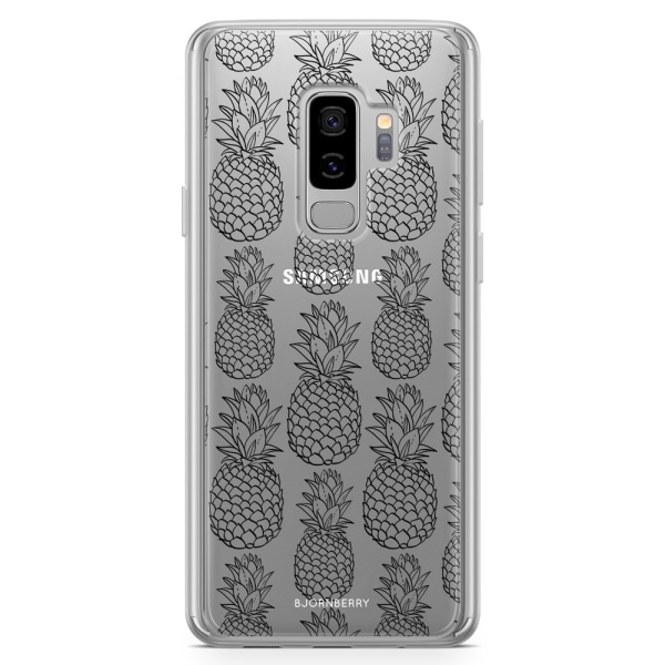 Bjornberry Skal Hybrid Samsung Galaxy S9+ - Svart Ananas
