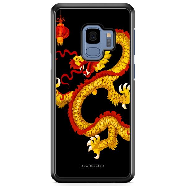 Bjornberry Skal Samsung Galaxy A8 (2018) - Gul Drake