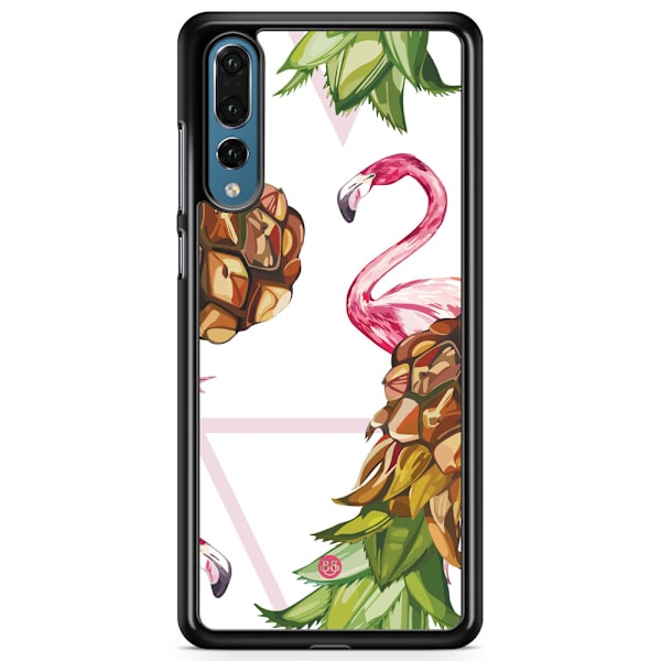 Bjornberry Skal Huawei P20 Pro - Ananas & Flamingo