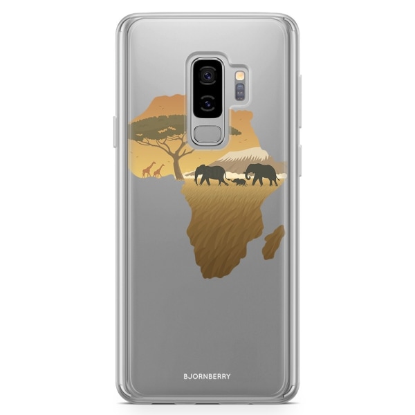 Bjornberry Skal Hybrid Samsung Galaxy S9+ - Afrika Brun