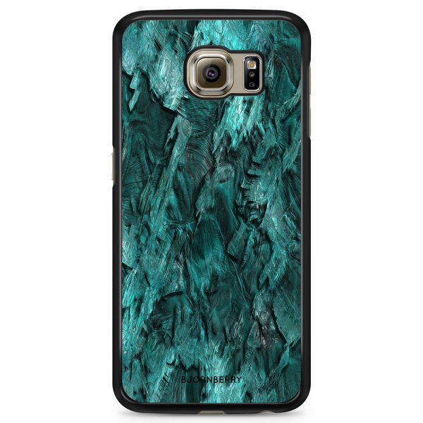 Bjornberry Skal Samsung Galaxy S6 Edge - Grön Kristall