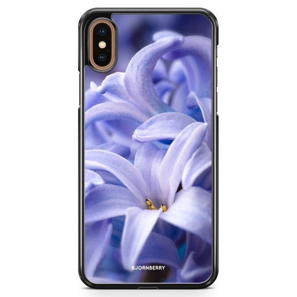 Bjornberry Skal iPhone XS Max - Blå blomma