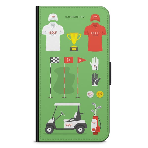 Bjornberry Plånboksfodral Huawei Y6 (2018)- GOLF
