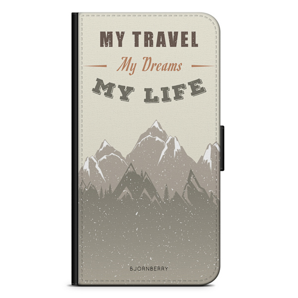 Bjornberry Xiaomi Redmi Note 5 Fodral - My Travels, My Life