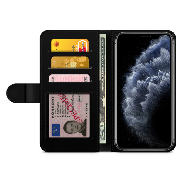 Bjornberry Plånboksfodral iPhone 11 Pro - Färgglad Hjort