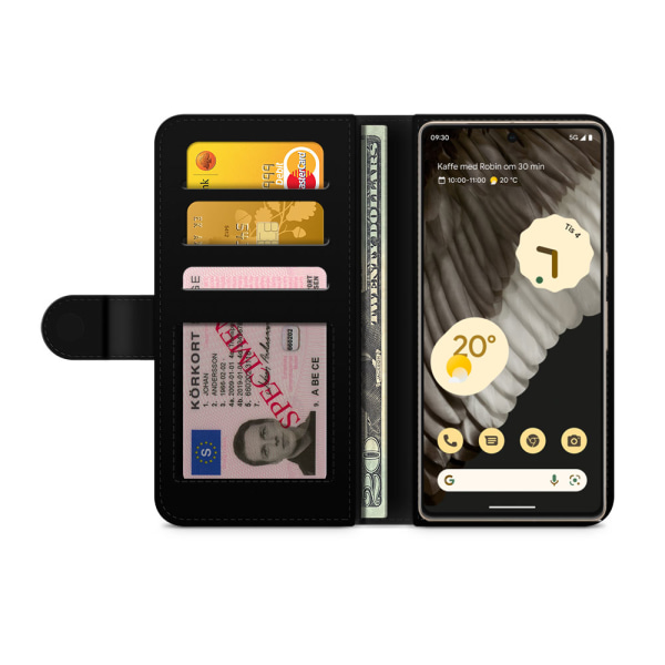 Bjornberry Google Pixel 7 Pro Fodral - Zebra