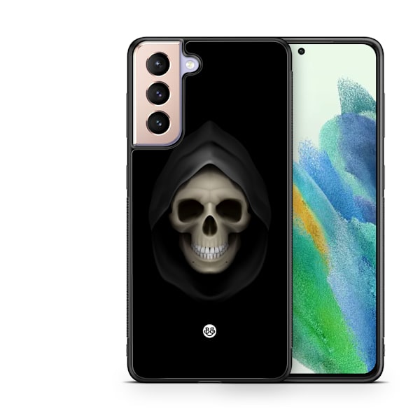 Bjornberry Skal Samsung Galaxy S21 FE 5G - Black Skull