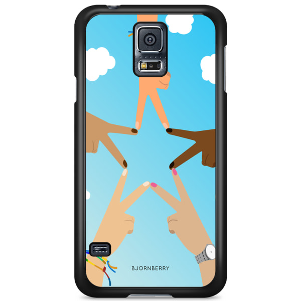 Bjornberry Skal Samsung Galaxy S5 Mini - Händer Stjärna