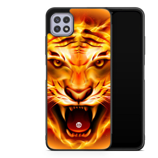 Bjornberry Skal Samsung Galaxy A22 4G  -Flames Tiger