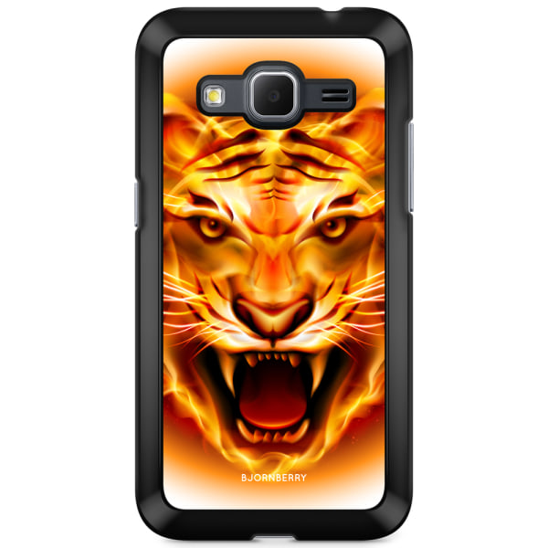 Bjornberry Skal Samsung Galaxy Core Prime - Flames Tiger
