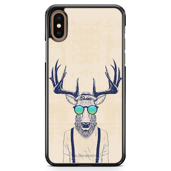 Bjornberry Skal iPhone XS Max - Hipster Älg