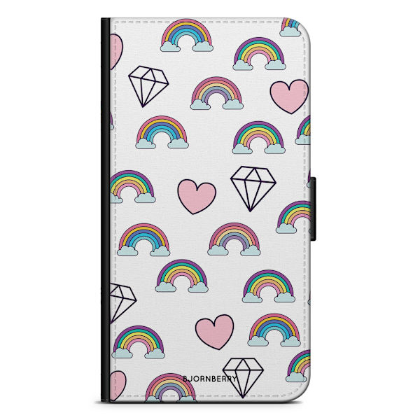 Bjornberry Fodral iPhone 6 Plus/6s Plus - Regnbågar Diamanter