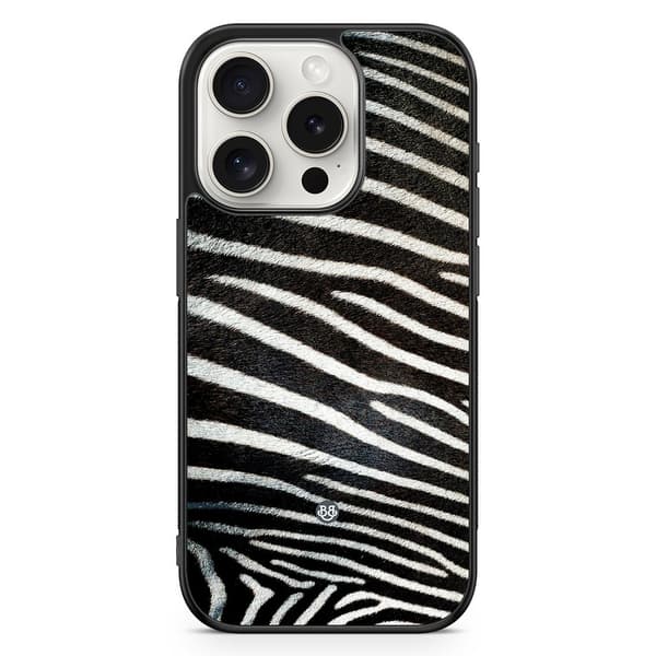 Bjornberry Skal iPhone 15 Pro - Zebra
