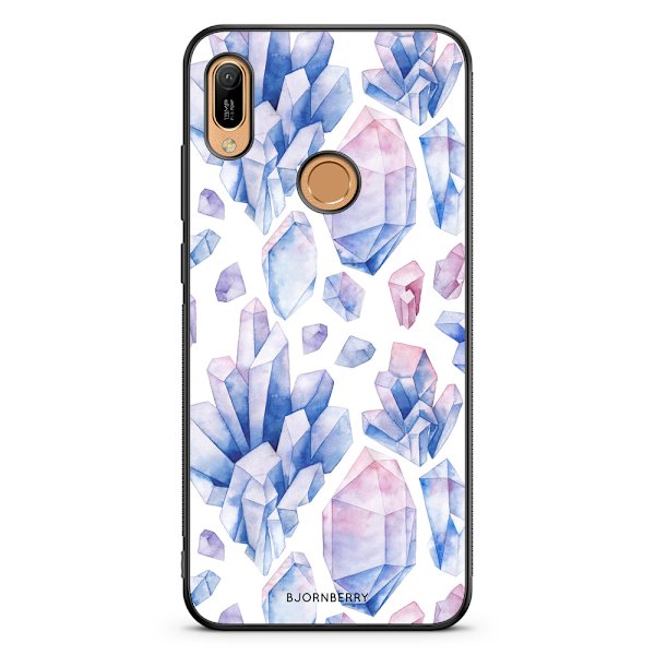 Bjornberry Skal Huawei Y6 2019 - Pastell Kristaller