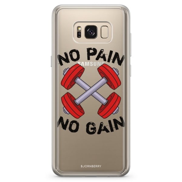 Bjornberry Skal Hybrid Samsung Galaxy S8+ - No Pain No Gain