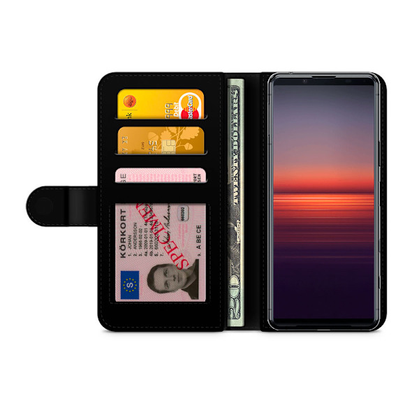 Bjornberry Fodral Sony Xperia 5 III - Japan Blommor