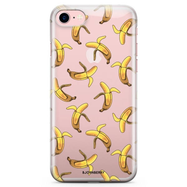 Bjornberry iPhone 7 TPU Skal - Bananer