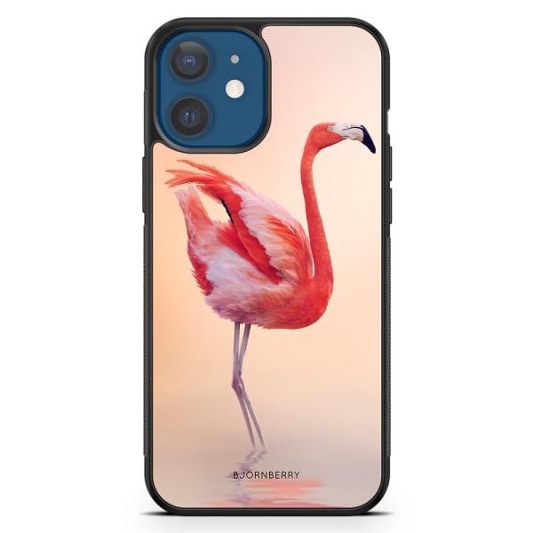 Bjornberry Hårdskal iPhone 12 Mini - Flamingo