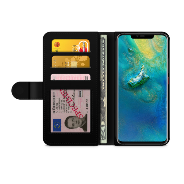 Bjornberry Huawei Mate 20 Pro Fodral - Tropical Pattern