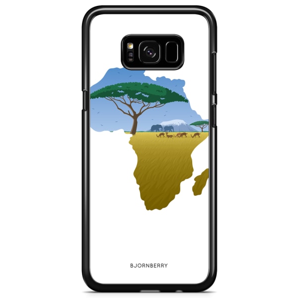 Bjornberry Skal Samsung Galaxy S8 Plus - Afrika Vit